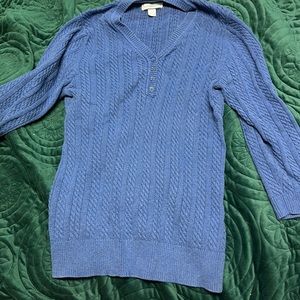 Croft & Barrow, navy blue, sweater